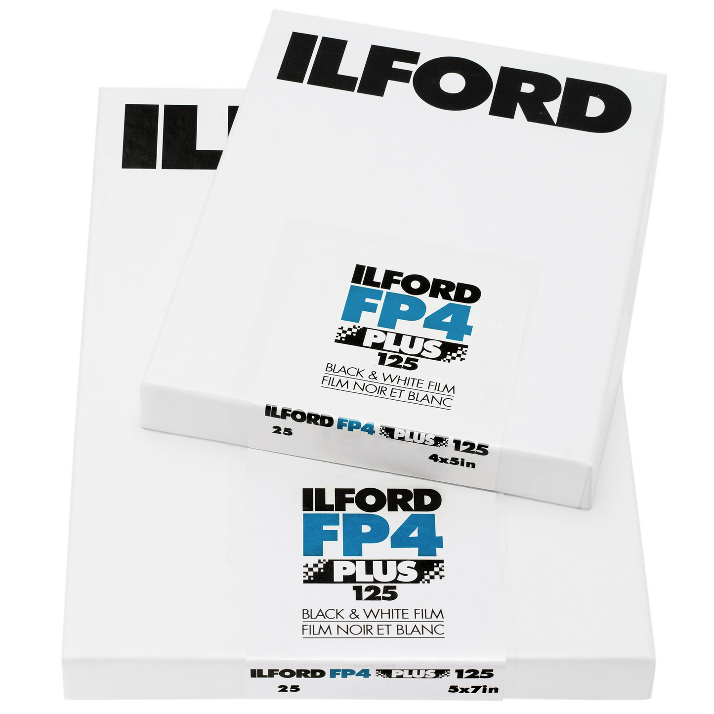 Ilford FP4 Plus 125 - 4x5 inch 25 sheet