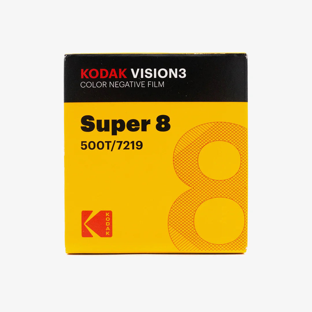 Kodak Vision3 500T 7219 Super 8 Color Negativ Film