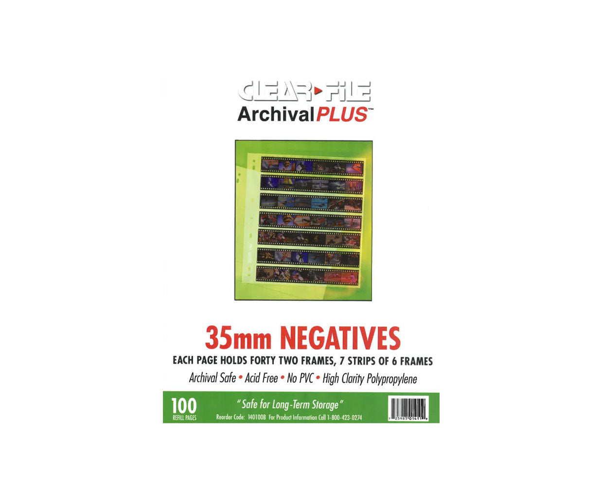Clearfile High Clarity PP Sleeves 7 x 6er 35mm (100 sheets)