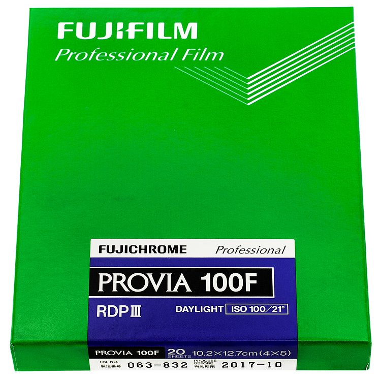 Fujifilm Provia F 100 10,2x12,7 CM (4x5 INCH)