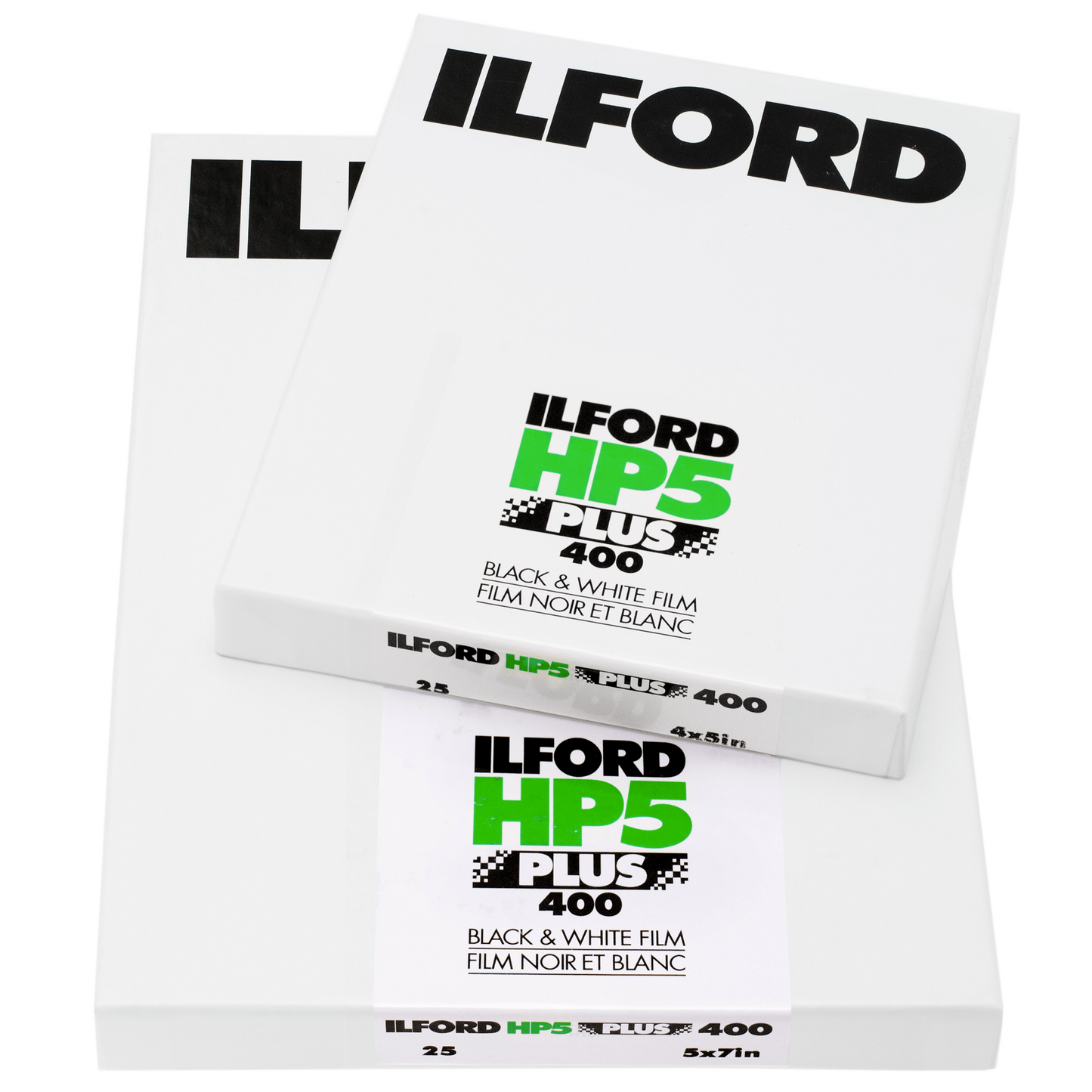 Ilford HP5 Plus 400 - 4x5 inch 25 sheet