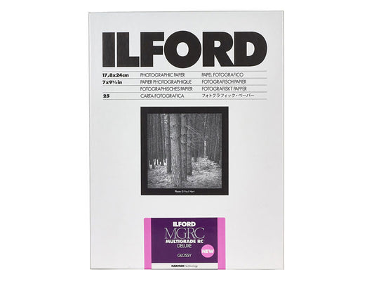 Ilford Multigrade V RC DeLuxe 1M 12,7x17,8cm Glossy 100 Sheets