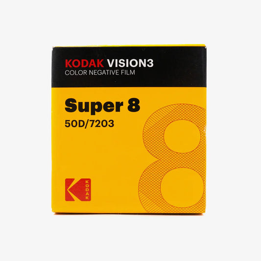 Kodak Vision3 50D 7203 Super 8 Color Negativ Film