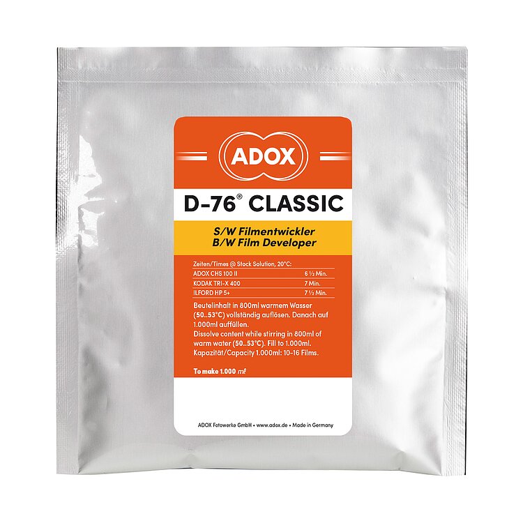 ADOX D-76 CLASSIC Filmentwickler zum Ansatz von 1000 ml