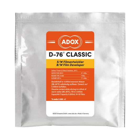ADOX D-76 CLASSIC Filmentwickler zum Ansatz von 5000 ml