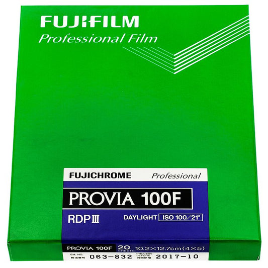 Fujifilm Provia F 100 10,2x12,7 CM (4x5 INCH)