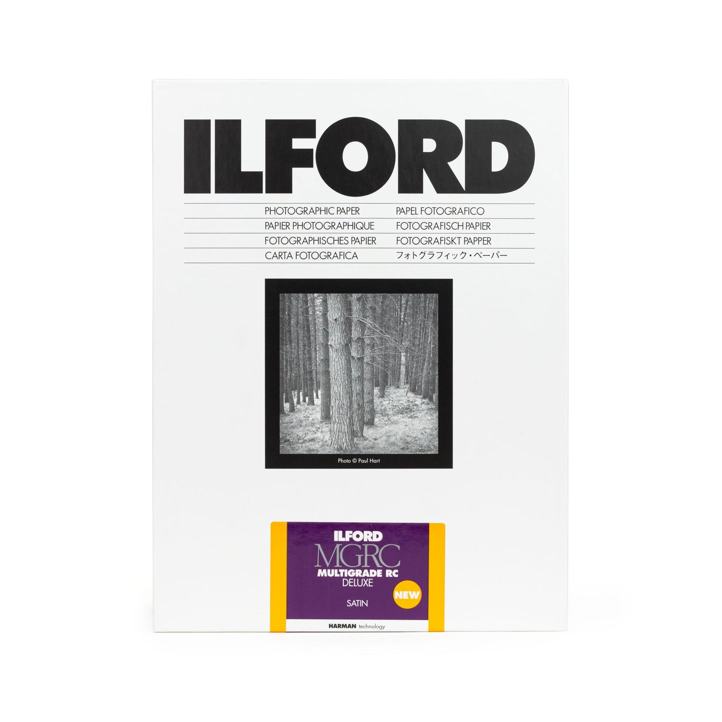 Ilford Multigrade V RC DeLuxe 25M 17,8x24cm Satin 100 Sheets