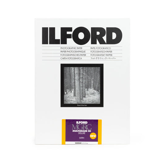 Ilford Multigrade V RC DeLuxe 25M 24,0x30,5 cm Satin 10 Sheets