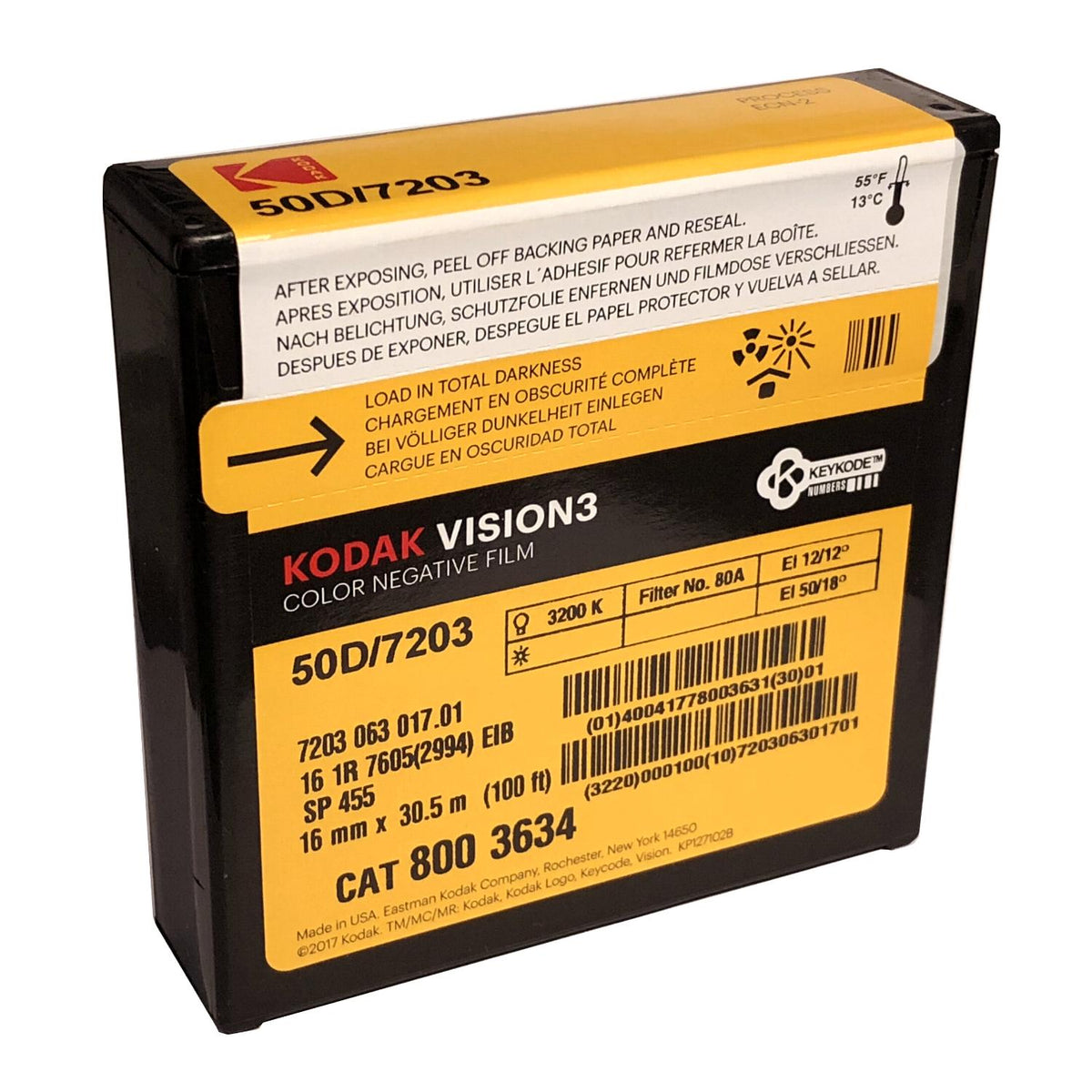 KODAK VISION3 50D - 7203 - 16mm AHU