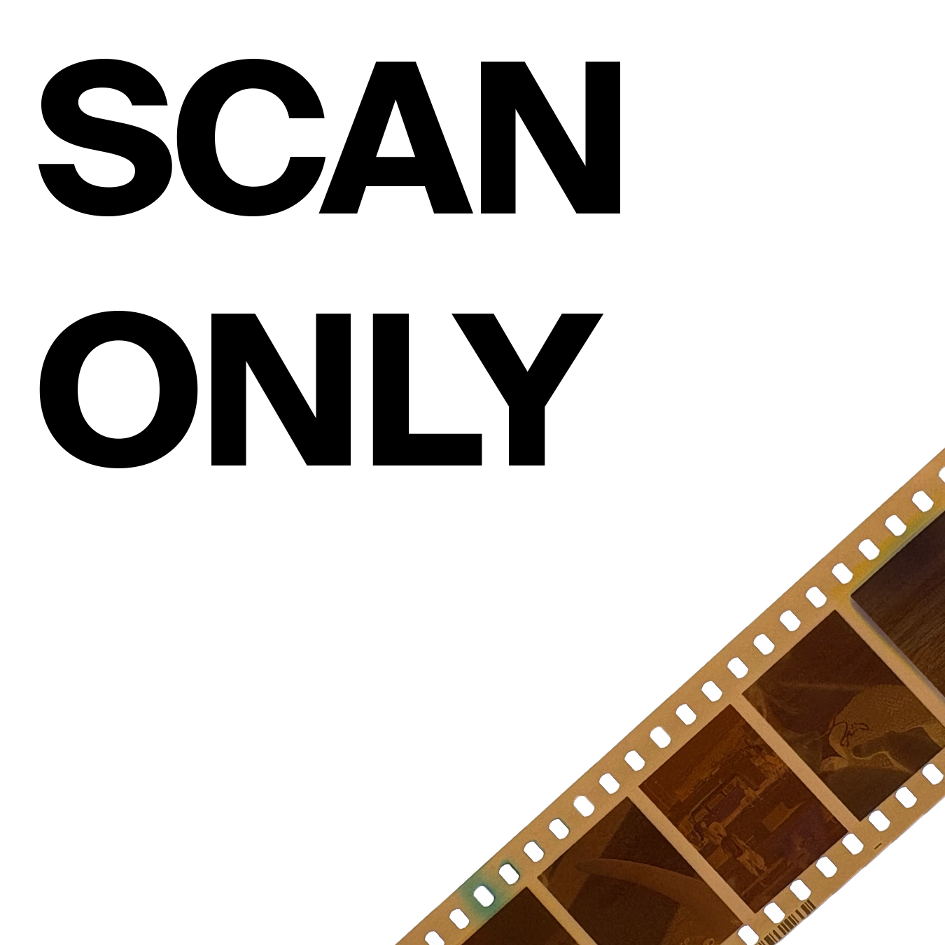 Scan Only (Developed negatives)